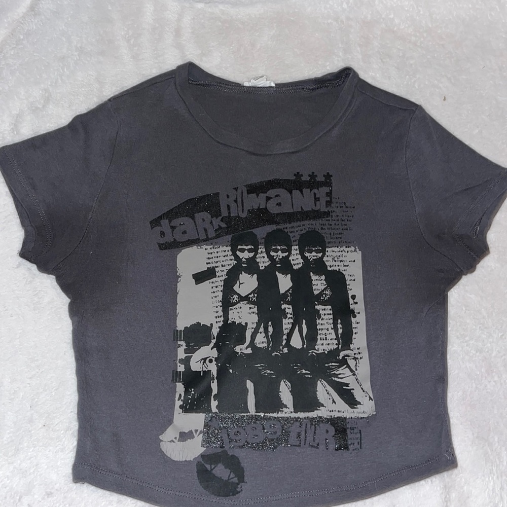 Sexy dark romance black and gray from garage size extra small kind of stretches.